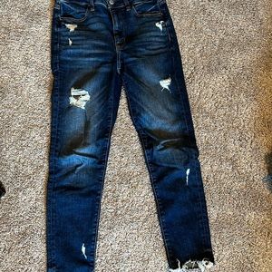 American Eagle. Next Level Stretch. Super High Rise Jegging Crop.